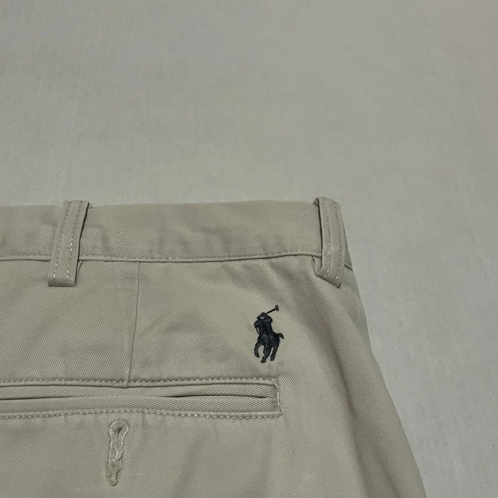 Vintage Polo Ralph Lauren‎ Pants Men Size 38 X 29 Pleated Chino Cotton Casual